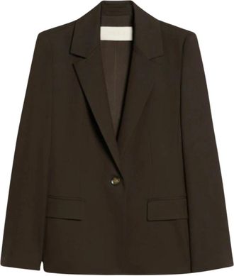 iBlues Ibllatino Jas - Dames - Blazers - Bruin - S - Polyester - Jassen