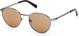 Guess Gu 00272 Zonnebril - Heren - Zonnebrillen - Grijs - 51 MM - Accessoires