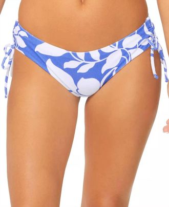 Raisins Womens Luna Bikini Bottom In Blue