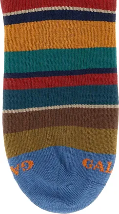 Gallo Striped Cotton Blend Socks - Multicolor