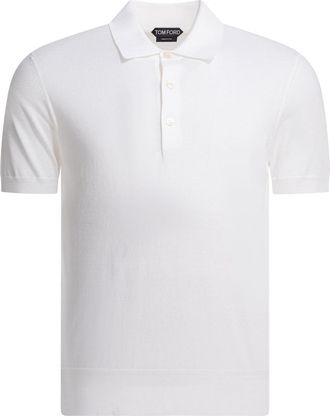 Tom Ford Cotton Knit Polo Shirt