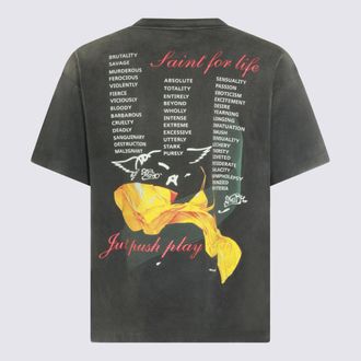 Saint Mxxxxxx Mens T-Shirts And Polos Black