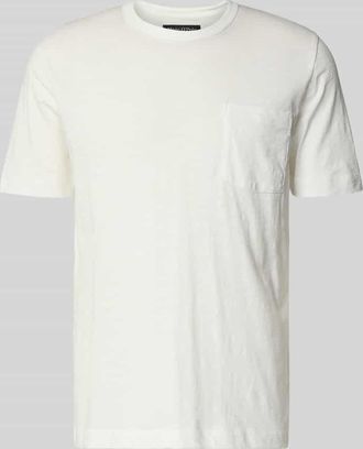 Marc O'Polo Regular Fit T-Shirt aus reiner Baumwolle in Offwhite, Gr&ouml;&szlig;e XXXL