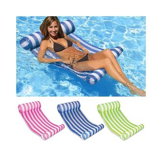 Trade Shop Trade Shop - Colch&oacute;n Hamacas Inflables Para El Mar De La Piscina Rel&aacute;jese En La Tela Pvc 130x70cm