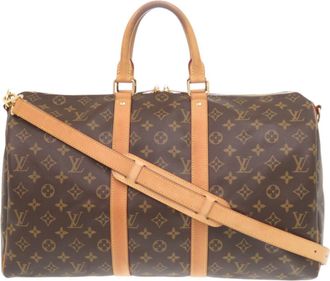Louis Vuitton Brown Monogram Monogram Boston Bag (Pre-Owned)