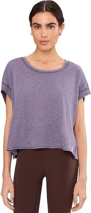 Free People Movement My Time T-Shirts Womens Clothing Graphite : LG (Womens 12-14), Cotton/Polyester