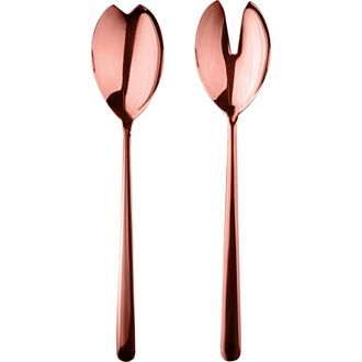 Mepra Linea Salad Serving Set - 2 Pieces in Bronze at Nordstrom