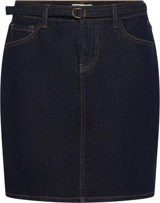 Cream Denim Skirt - Dames - Spijkerrokken - Blauw - 2XL - Denim - Rokken