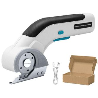 OEM Tijeras El&eacute;ctricas Inal&aacute;mbricas De 3,6 V Con 2 Hojas Y Bloqueo De Seguridad Para Cart&oacute;n, Cuero, Alfombras Y Cajas