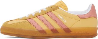 adidas (WMNS) adidas Gazelle Indoor Yellow Pink IE2959