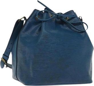 Louis Vuitton Pre-owned Bucket Bags, female, Blue, Size: ONE SIZE Pre-owned Vintage Bucket Bag
