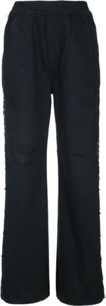 Pinko Palco Pantalone - Dames - Wijde Broeken - Zwart - L - Broeken
