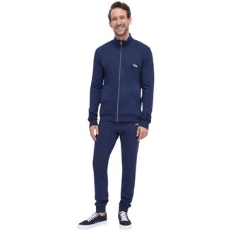 Fila Trainingsset - Heren - Sport - Blauw - Maat: S Tweed