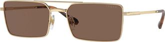 Vogue Eyewear VO4309S 848/73 Mens Sunglasses Gold Size 55