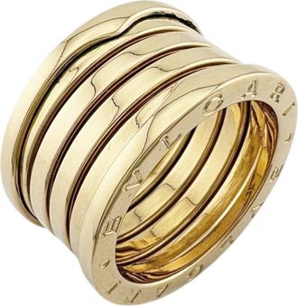 Bulgari B.Zero1 Gold Yellow Gold (18K) Band Ring (Pre-Owned)