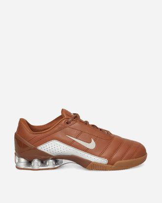 Nike Women s T90 Shox Magia Sneakers Pecan / Metallic Silver