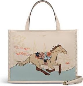 Radley London Kentucky Derby Spring 2026 Small Ziptop Satchel Bag in Salt at Nordstrom