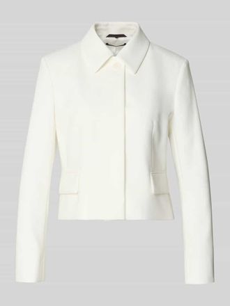 Windsor Blazer mit Pattentaschen und Knopfleiste in Offwhite, Gr&ouml;&szlig;e 34