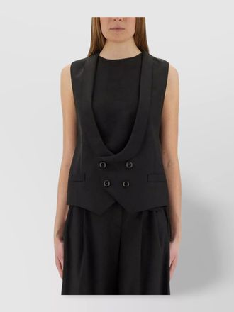 Moschino virgin wool vest