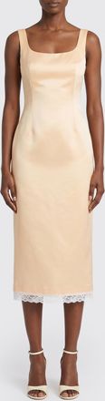 Magda Butrym Off-The-Shoulder Silk Blend Midi Sheath Dress
