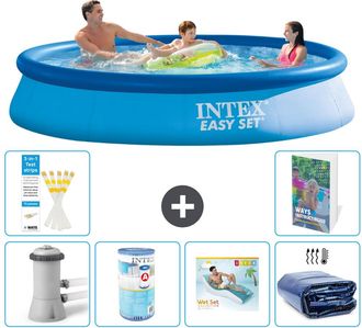 Intex Piscina Easy Set Redonda - 366x76 Cm - 7-piezas S347