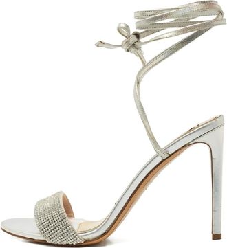 Alexandre Vauthier Sandali con decorazione - Argento