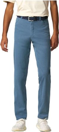 Meyer Chino Broek Dublin Grijs - Heren - Chinos - Grijs - W31 - Broeken