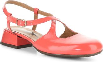 FLY London Cark Ankle Strap Pump in Scarlet at Nordstrom, Size 10-10.5Us