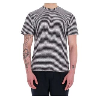 Officine G&eacute;n&eacute;rale Mtee226 T-shirt a righe orizzontali - - Tops - Uomo - Multicolore - L