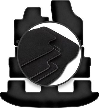 OEM Alfombrillas Premium Para: Seat Alhambra Ii Monovolumen (2010-)