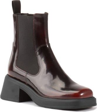 Vagabond Dorah Chelsea Boot in Dark Bordeaux Leather at Nordstrom, Size 10Us