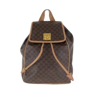 Celine Pre-owned Backpacks, female, Brown, Size: ONE SIZE Pre-owned Plastic Backpack