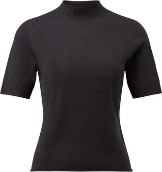 Drykorn Finia_2 Gebreid T-shirt - Dames - Cashmere truien - Bruin - M - Kasjmier - Truien & Vesten