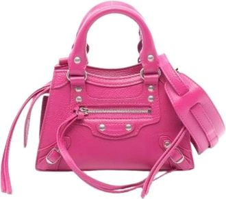 Balenciaga Pre-owned Handbags, female, Pink, Size: ONE SIZE Pre-owned Vintage Handbag