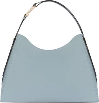 Furla Borsa a spalla in pelle con manico curvo - Blu