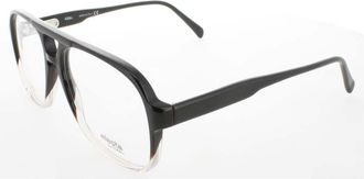Elasta Mens Brown Rectangular Eyeglass Frames E1545N0YL358