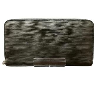 Louis Vuitton Pre-owned Wallets, female, Black, Size: ONE SIZE Pre-owned Zippy Wallet Epi Long Wallet