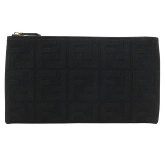 Fendi Pre-owned Pouch - unisex - Fendi Vintage - Vintage Clutches - Black - ONE SIZE - Pre-owned