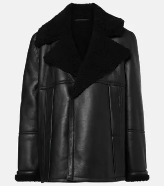 Victoria Beckham Caban in shearling