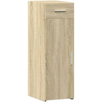 vidaXL Sideboard Sonoma Oak 30x42.5x93 cm Engineered Wood Vidaxl