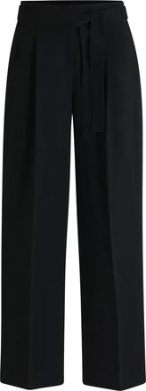 BOSS creased tailored trousers - Black