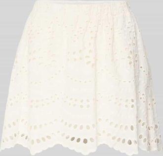 Only Mini-Skort aus reiner Baumwolle Modell NALA-LALISA in Weiss, Gr&ouml;&szlig;e XL