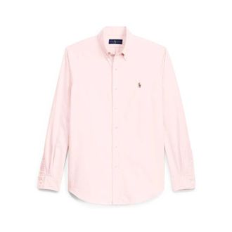 Polo Ralph Lauren Klassiek model katoenen Oxford overhemd met lange mouwen - Heren - Casual Overhemden - Roze - L - Katoen - Overhemden
