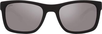 HUGO BOSS Silver Mirror Square Mens Sunglasses BOSS 1569/S 0003/T4 55