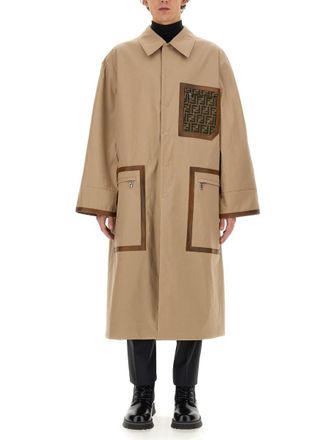 Fendi Fabric Trench Coat