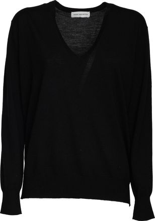 Dries Van Noten Tuomas Merino Wool V Neck Sweater