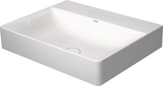 Duravit Duravit Durasquare - Lavabo De Mueble 60x47 Cm, Con 1 Orificio Para Grifer&iacute;a, Duraceram, Blanco Alpino 2353600071