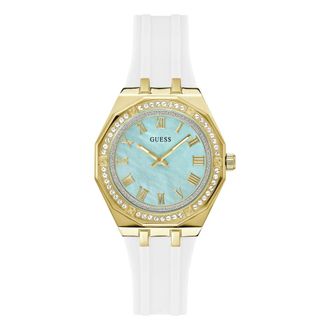 Guess Watches, female, White, Size: ONE SIZE Analog Watch