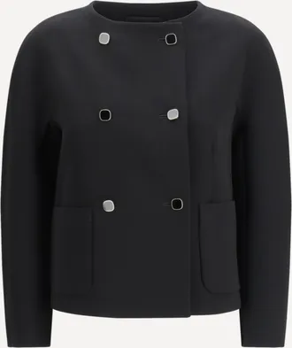 Max Mara Giacca doppiopetto in cady Woman 42