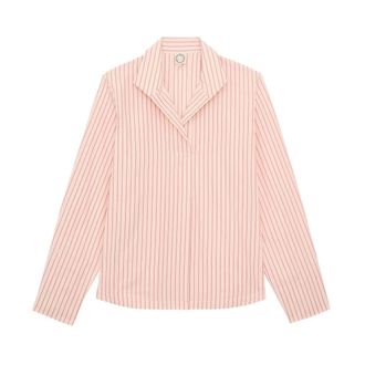Ines De La Fressange Dames, Blouses & Shirts, Roze, Maat: XS Katoen